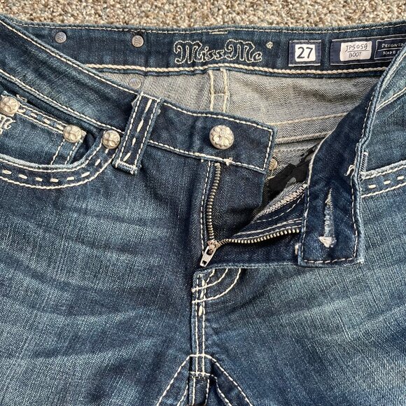 New listing: Miss Me Denim Jeans, Women's size 27, Boot cut - Picture 7 of 16